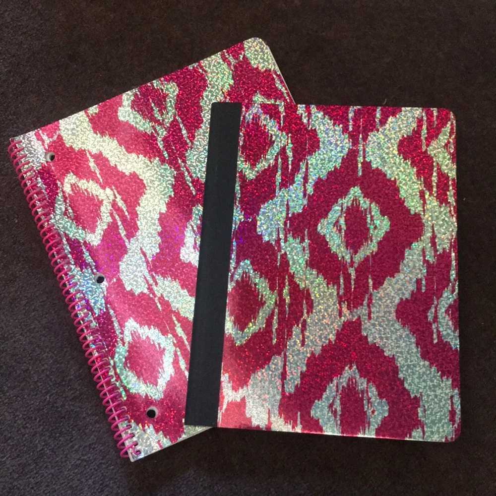 Matching Spiral Notebook and Composition Book Pair